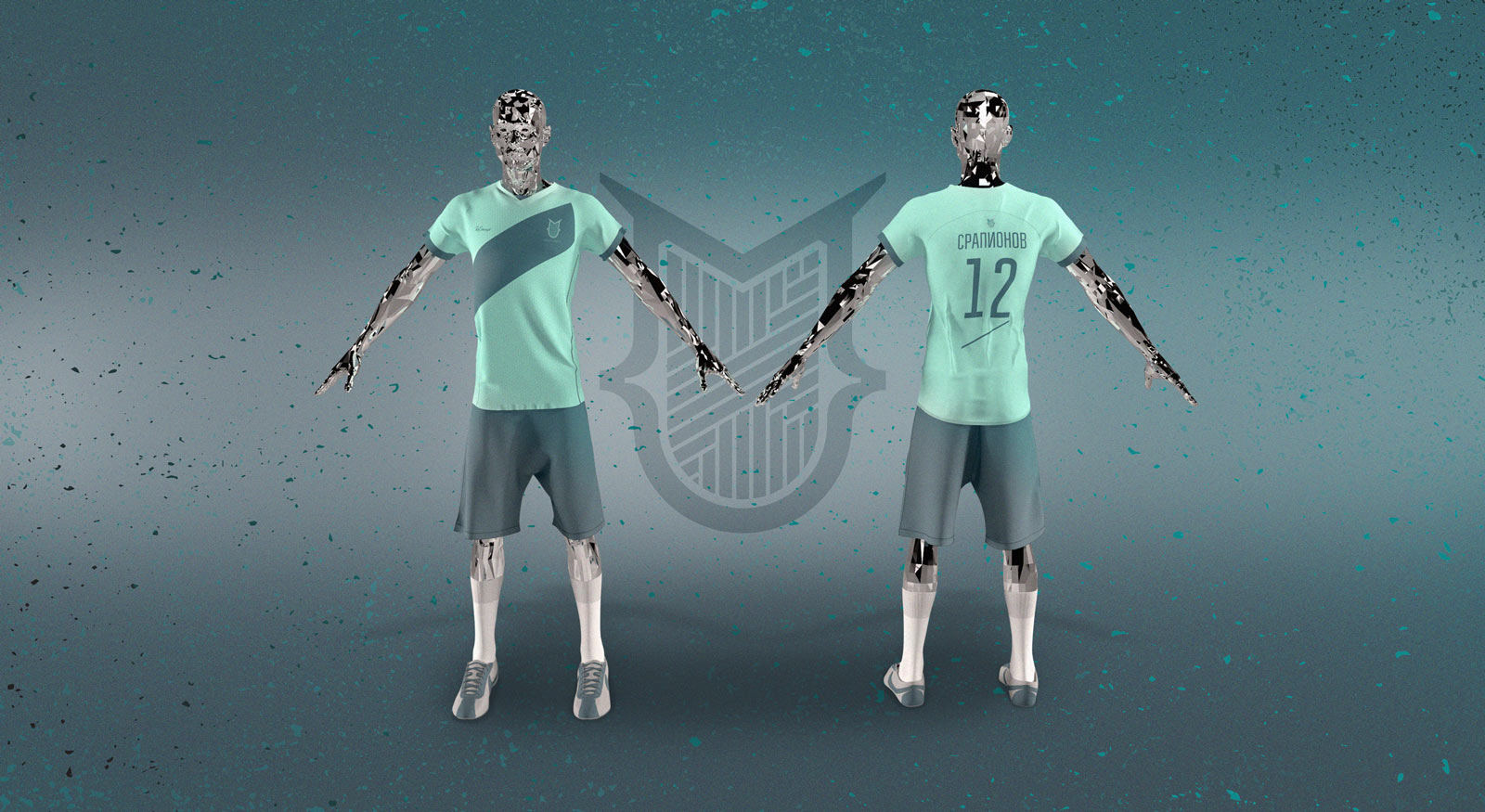 Дизайн футбольной формы футбольного клуба Media United от reconcept