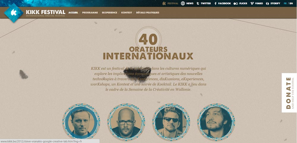 Фестиваль дизайнеров в Бельгии