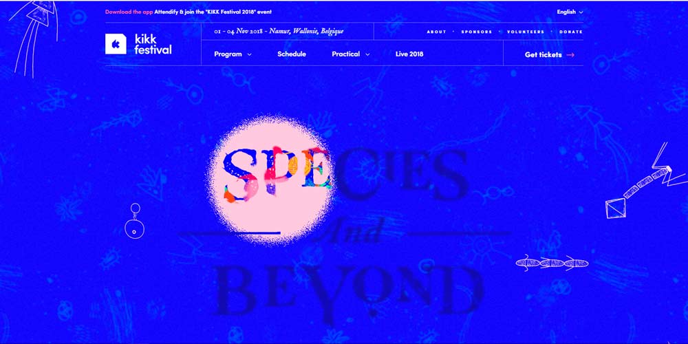 Сайт KIKK 2018 года