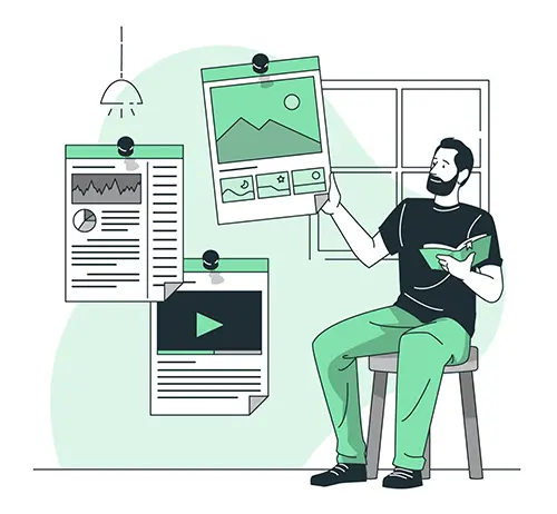 Где взять материал контент для нового сайта